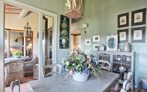 Feriebolig La Loggia: Frokostlokale