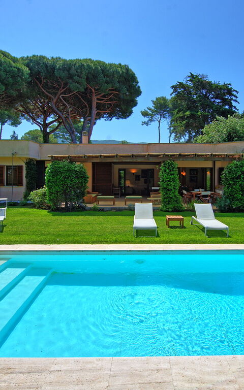 Villa Dolce Vita: Have, pool, Udendørs, Udvendige