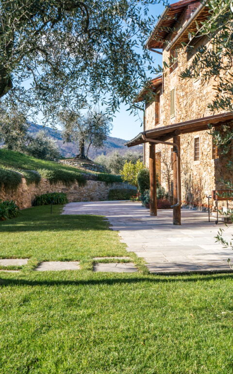 Villa Bellostare: Have, Udendørs, Udvendige