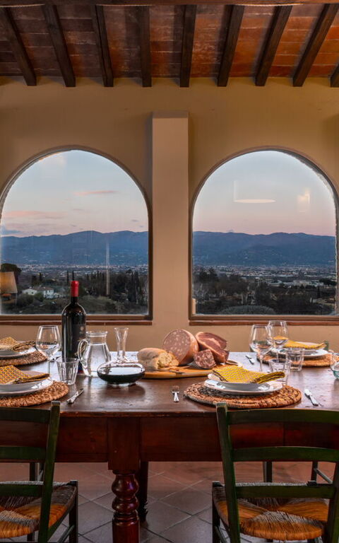 Villa Bellostare: Frokostlokale, Mad