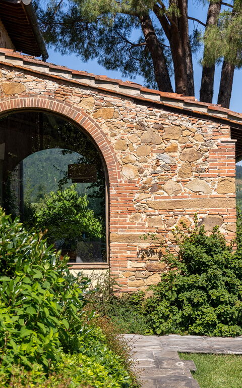 Villa Bellostare: Have, Udendørs