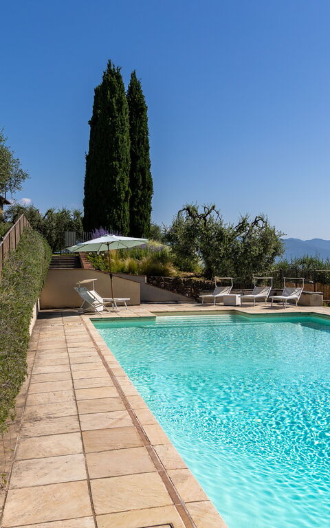 Villa Bellostare: Have, pool, Udendørs
