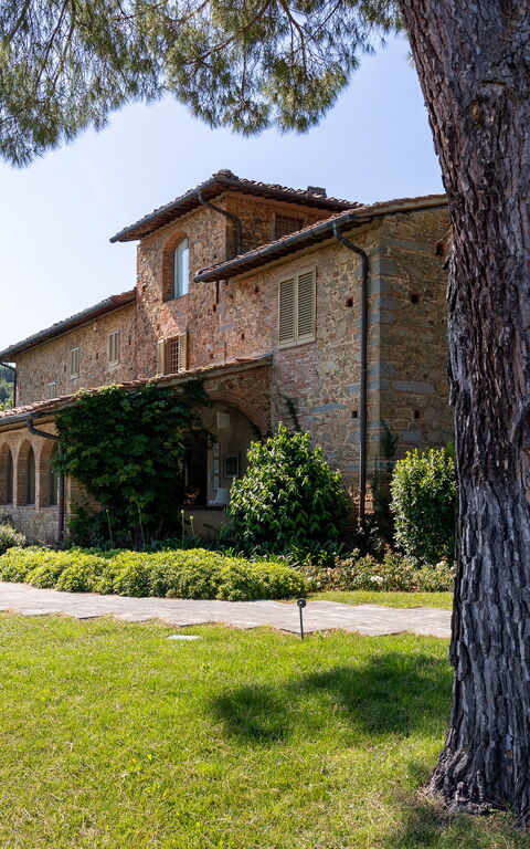 Villa Bellostare: Have, Udendørs