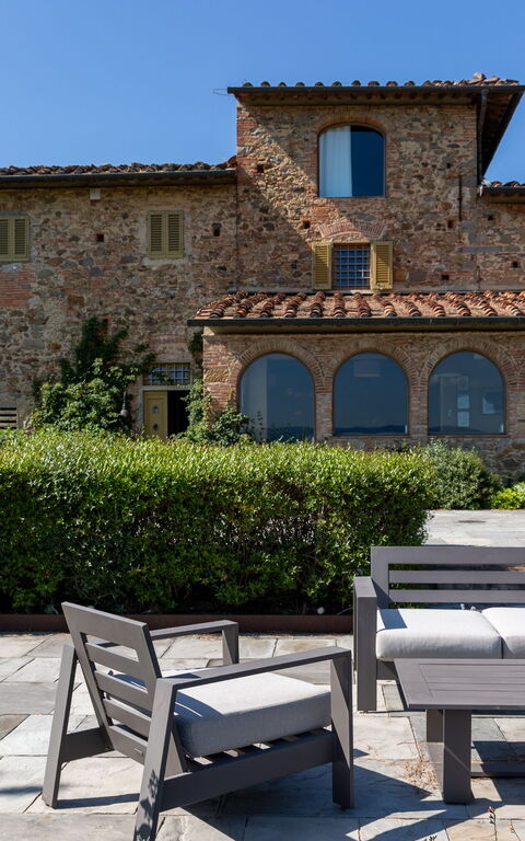 Villa Bellostare: Have, Udendørs