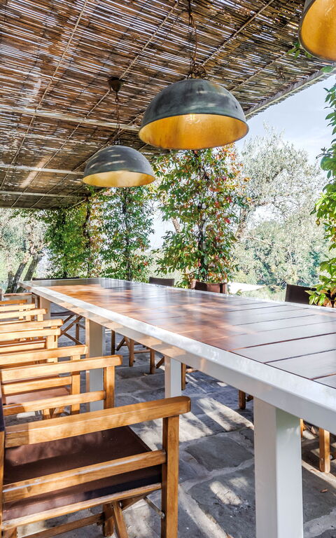 Villa Bellostare: Altan / terrasse / gårdhave, Have, Udendørs