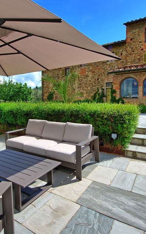 Villa Bellostare: Have, Udendørs, Udvendige