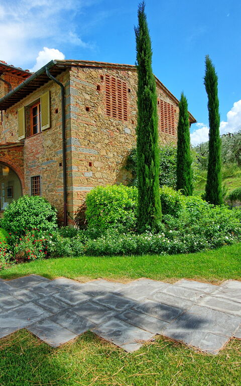 Villa Bellostare: Have, Udendørs, Udvendige