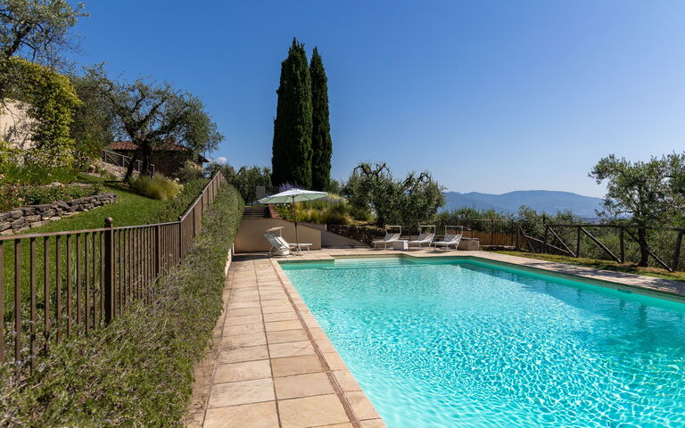 Villa Bellostare: Have, pool, Udendørs