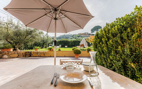 Feriebolig Vinaccia: Altan / terrasse / gårdhave