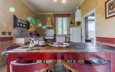 Feriebolig Rossello: Frokostlokale, Køkken