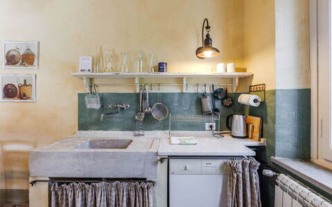 Feriebolig Verderame: Køkken