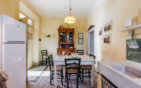 Feriebolig Verderame: Frokostlokale, Stue