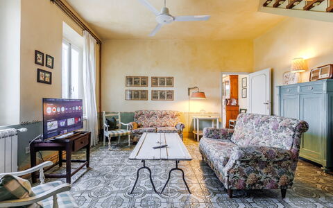 Feriebolig Verderame: Stue