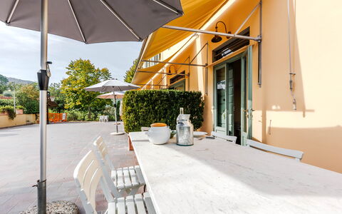 Feriebolig Verderame: Altan / terrasse / gårdhave