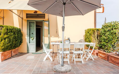 Feriebolig Verderame: Altan / terrasse / gårdhave