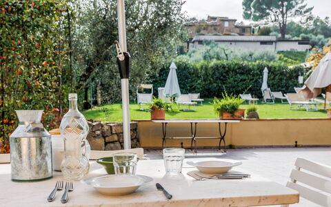 Feriebolig Verderame: Altan / terrasse / gårdhave
