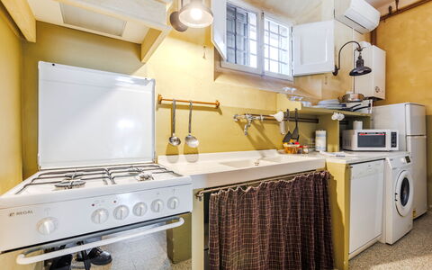 Feriebolig Vinaccia: Køkken