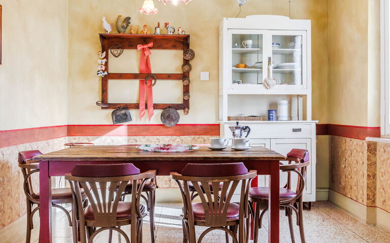 Feriebolig Rossello: Frokostlokale, Køkken