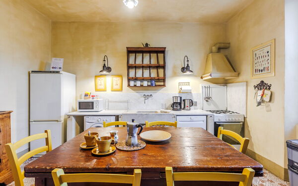 Feriebolig Giallone: Frokostlokale, Køkken