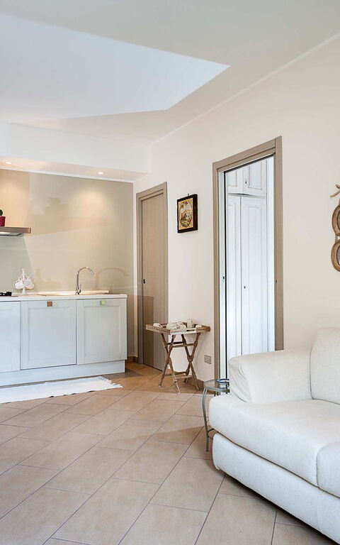 Villa Montefiore: Køkken, Stue