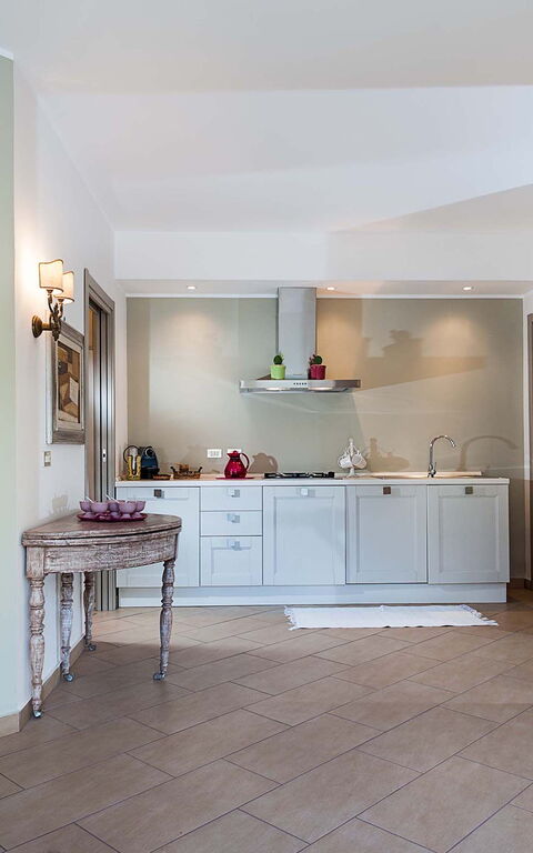 Villa Montefiore: Køkken, Stue