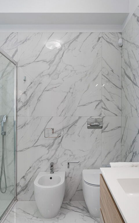 Villa Hermes: Badeværelse