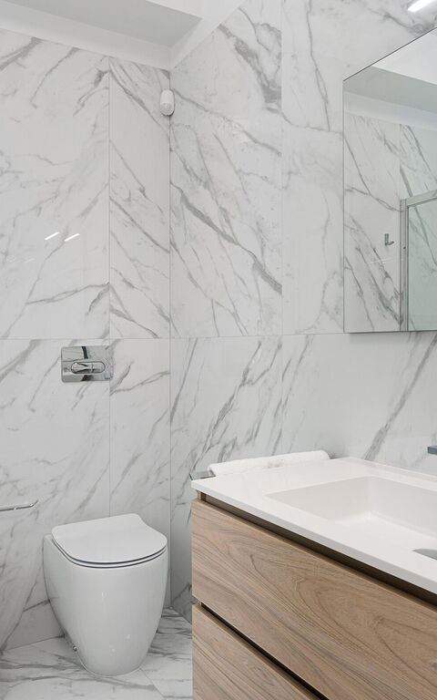 Villa Hermes: Badeværelse