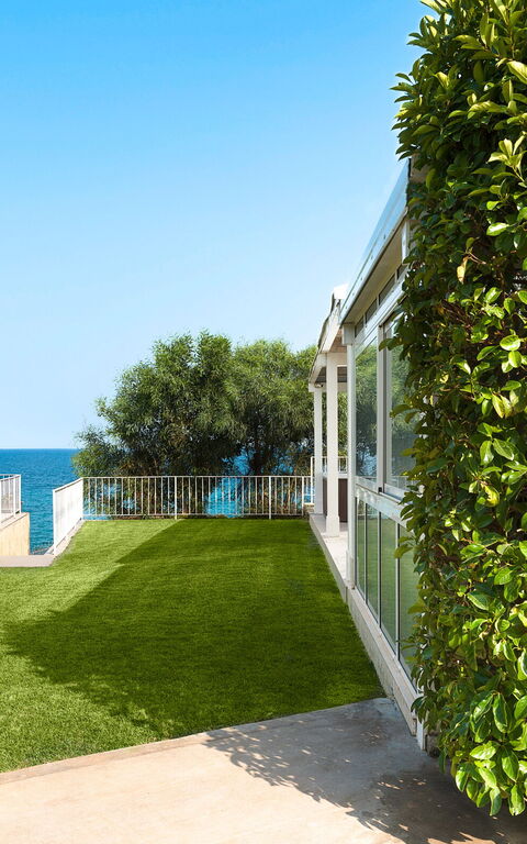 Stella Maris: Have, Udendørs, Udvendige, Visninger