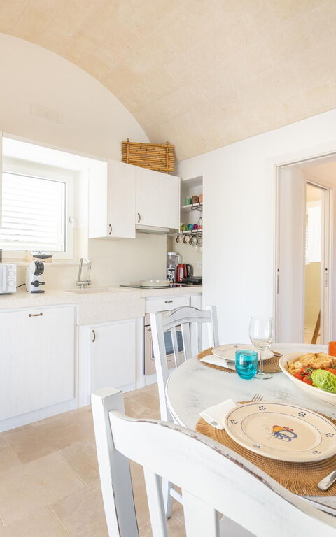 Trullo Adea: Frokostlokale, Køkken