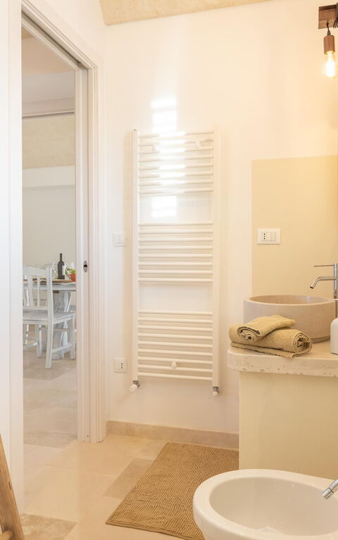 Trullo Adea: Badeværelse