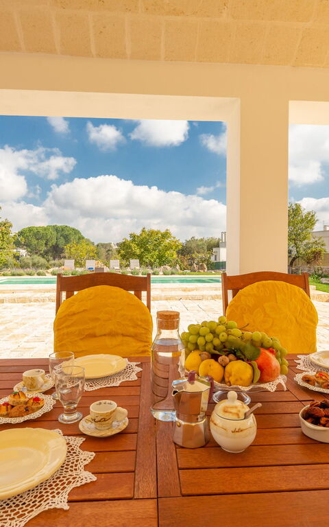 Trullo Adea: Altan / terrasse / gårdhave, Udendørs, Udvendige