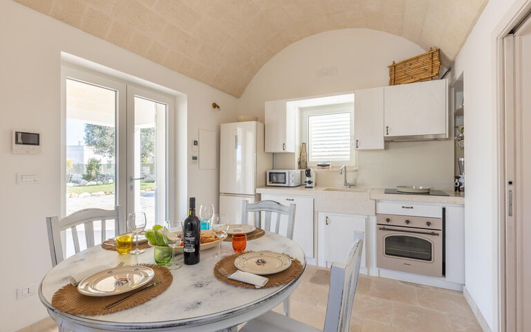 Trullo Adea: Frokostlokale, Køkken