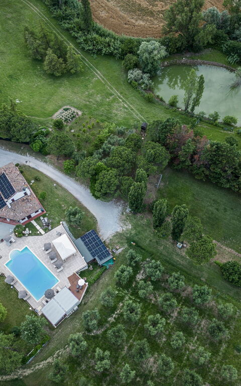 Villa Ca Viola: Udendørs, Udvendige