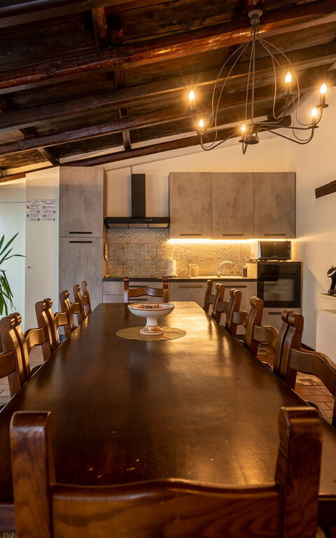 Villa Ca Viola: Frokostlokale, Køkken