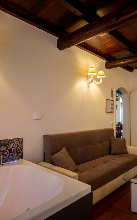 Villa Ca Viola: soveværelse, Stue