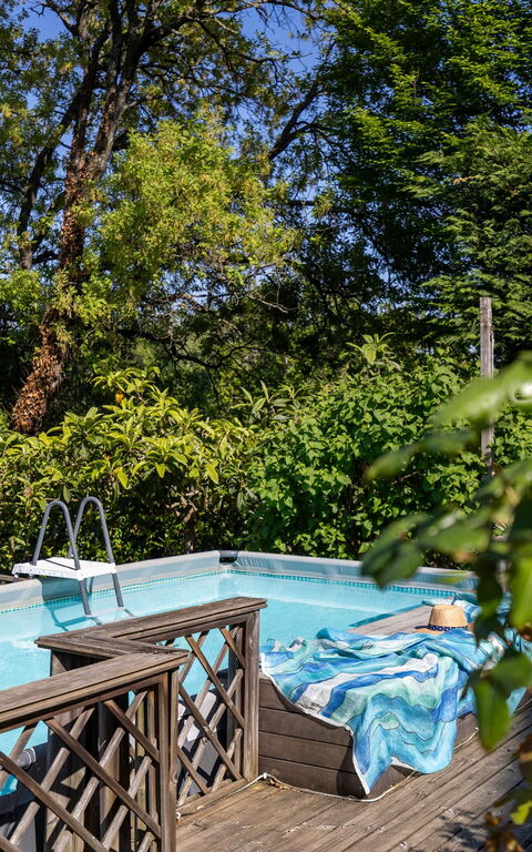 La Nocciola: pool, Udendørs