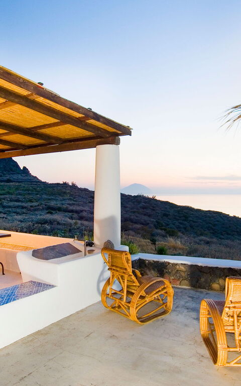 L'ulivo Di Pollara: Altan / terrasse / gårdhave, Udendørs, Udvendige, Visninger