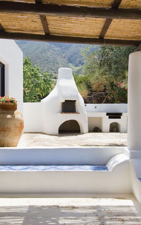 L'ulivo Di Pollara: Altan / terrasse / gårdhave, Udendørs, Udvendige