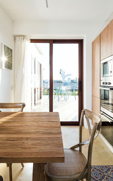 Villa San Lorenzo Ulivo: Køkken, Stue