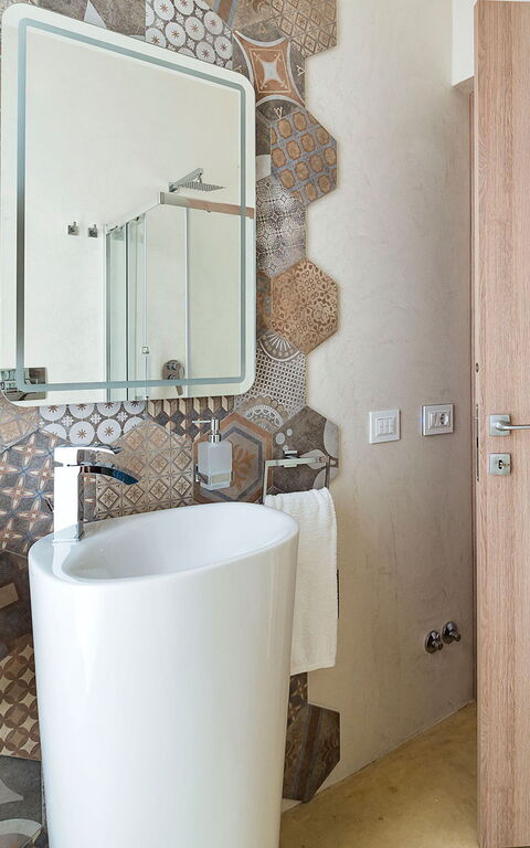 Villa San Lorenzo Ulivo: Badeværelse