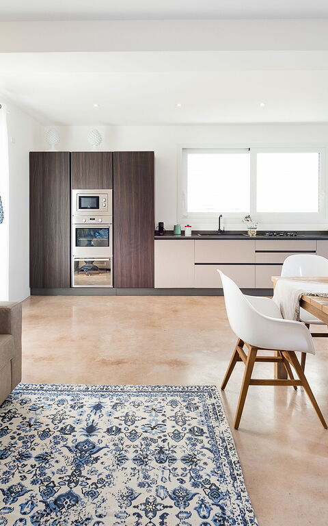 Villa San Lorenzo Fico D'india: Køkken, Stue