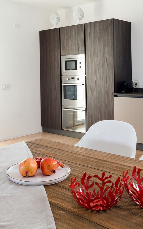 Villa San Lorenzo Fico D'india: Køkken, Stue