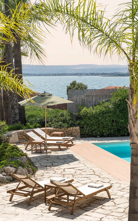 Villa Madda: pool, Udendørs