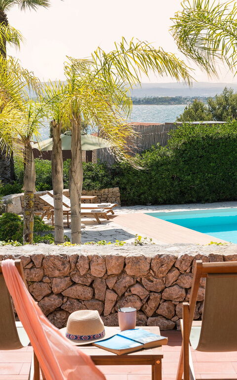 Villa Madda: pool, Udendørs