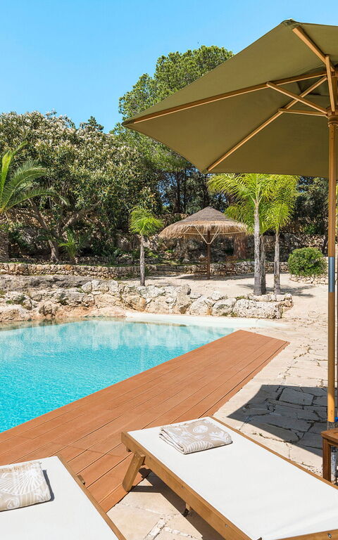 Villa Madda: pool, Udendørs