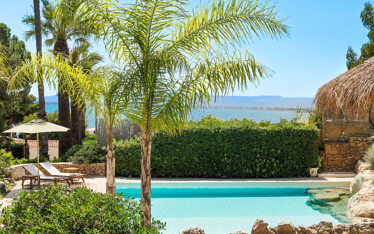 Villa Madda: pool, Udendørs