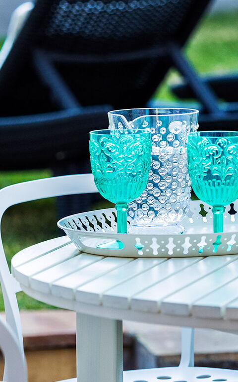 Casa Tecla: Have, Udendørs, Udvendige