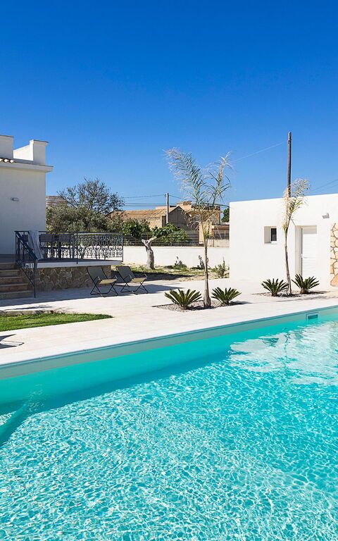 Villa Rita: Have, pool, Udendørs, Udvendige