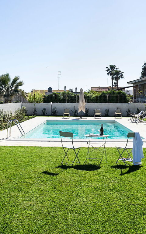 Villa Rita: Have, pool, Udendørs, Udvendige