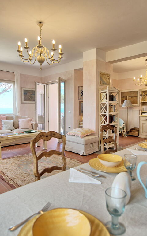 Casarosa Di Mariasole: Frokostlokale, Stue